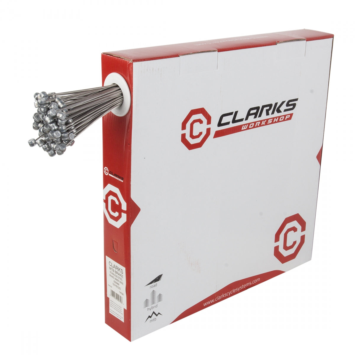 CABLE BRAKE CLK WIRE SS 1.5x2000 MTB BXof100 – emerald bay bikes