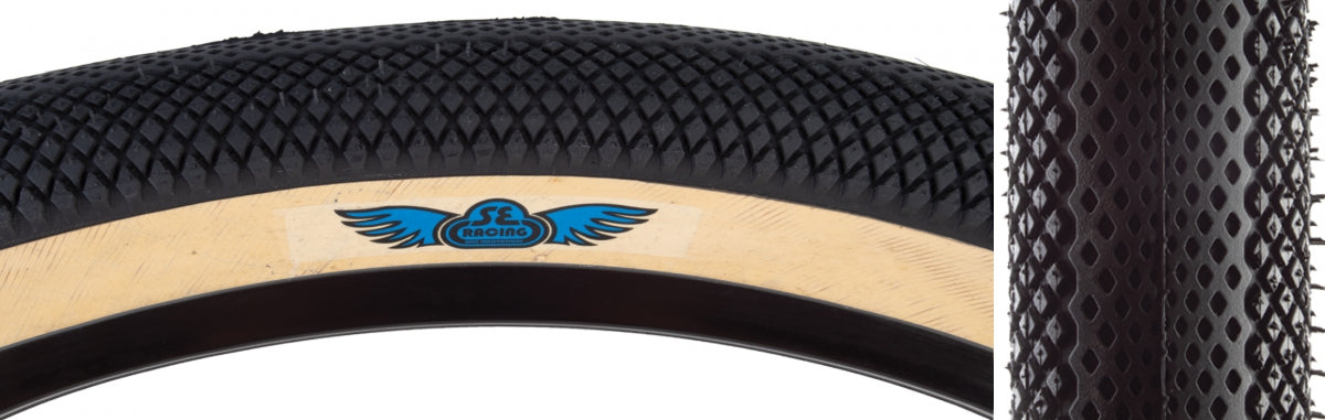 TIRE SE BIKES SPEEDSTER 29x2.8 BK/TAN WIRE/27/MPC – emerald bay bikes